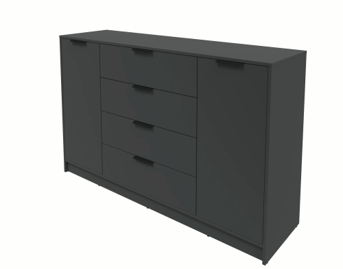 Тумба Интерлиния Концепт КТ-Т160 (Антрацит/Антрацит)