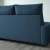 Угловой диван-кровать TOIVO SKIFTEBO dark blue