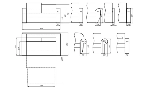 Диван-кровать Лама-мебель Пингвин 7