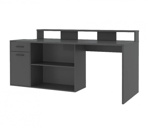 Стол компьютерный Интерлиния Skill-3 (Антрацит)