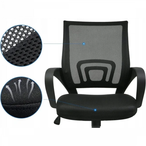 Кресло SitUp MIX 696 Chrome (сетка Black/Black)