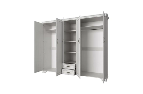 Шкаф anrex TIFFANY 5DG2S Z (вудлайн кремовый)