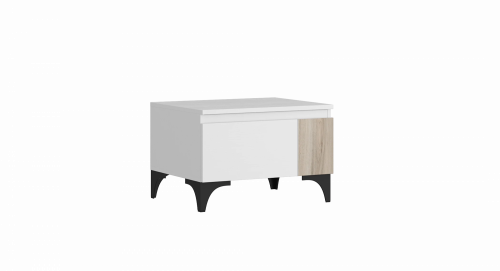 Тумба Речицадрев Хельга Р 393.04 (Дуб салерно/Белый)
