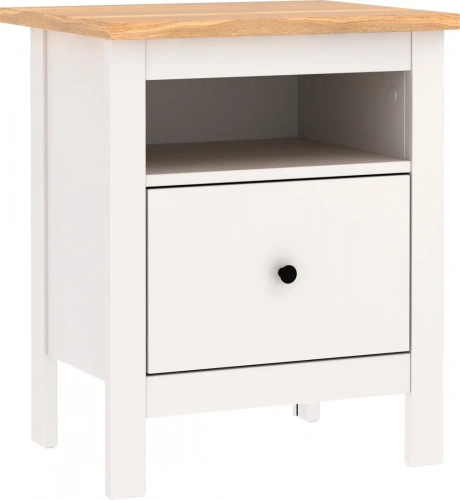 Тумба Новус Индустри Сага 2.08.03.010.14 (Белый/Ясень)