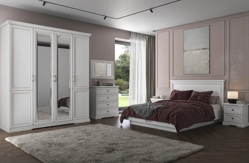 Кровать anrex SEVILLA 160 (Белый)