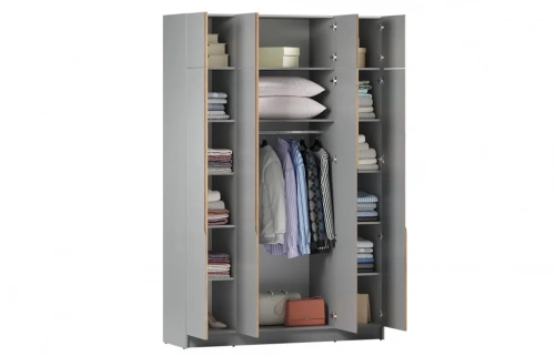 Шкаф Элигард AURA 4Dа (Дымчатый алмаз)