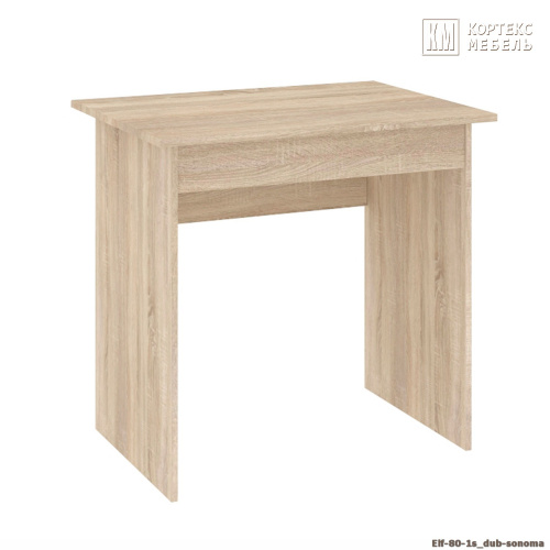 Стол компьютерный КортексМебель ЭЛЬФ 80-1ш (Дуб сонома)