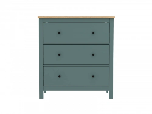 Комод Новус Индустри САГА 2.08.02.020.16 (Темно-бирюзовый/Ясень)