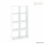 Стеллаж КортексМебель ДЕЛЬТА-8 71х140 (Белый)