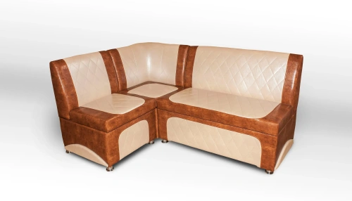 Кухонный угловой диван АркаСтан Оскар 5 стеганый 125 * 175