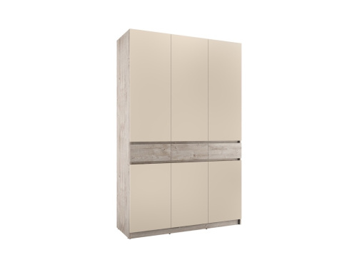 Шкаф Элигард 3 LOCARNO Дуб монтерей/Персидский жемчуг