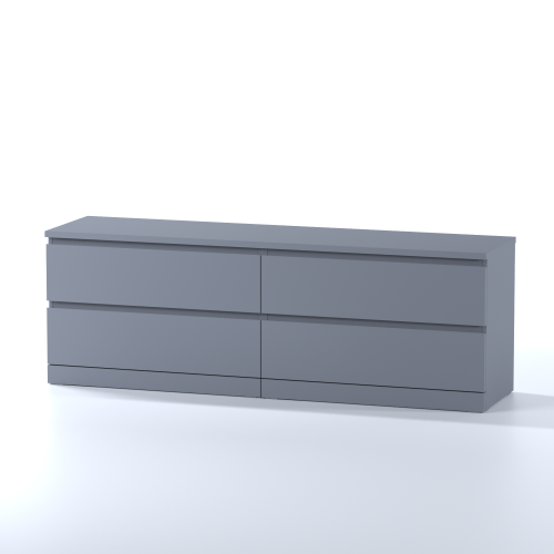 Комод Mebelain ВАРМА 4Д Серый