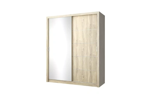 Шкаф-купе anrex LYON 180 дуб мадура