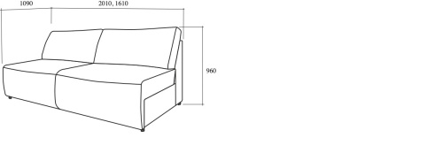 Модульный диван Треви Сохо