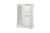 Шкаф с витриной anrex SEVILLA 1V2D1S (Белый)