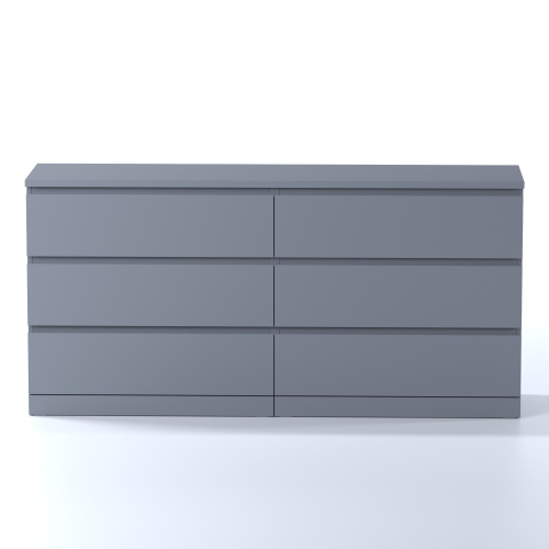 Комод Mebelain ВАРМА 6Д Серый