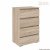 Комод Кортекс Мебель БАРИ 60-4ш (Дуб Сонома/Дуб Сонома/Дуб Сонома)