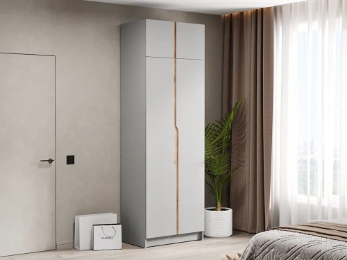 Шкаф Элигард AURA 2Da (Дымчатый алмаз)