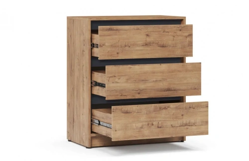 Комод ЭлиГард Brighton 3S (Дуб вотан)