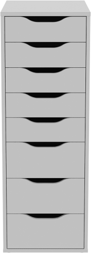 Комод Mebelain ИНГАР 8 (Белый)