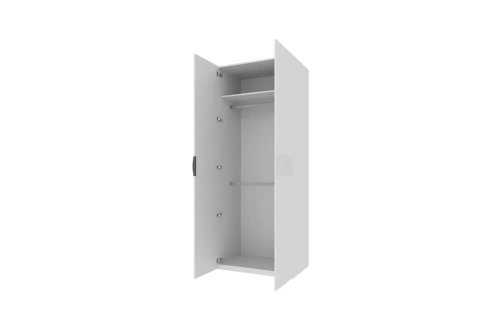 Шкаф anrex SIMPLE 2DG (Белый/Орех монте/Эко джелато)