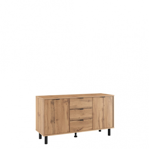 Тумба RTV ЭЛИГАРД MONE 2D3S (Дуб Вотан)