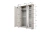 Шкаф anrex TOSCANA NEW 4DG Шкаф anrex TOSCANA NEW 4DG