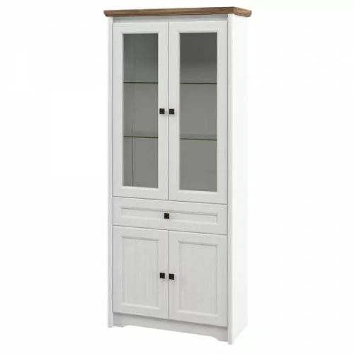 ТИВОЛИ Шкаф с витриной МН-035-08