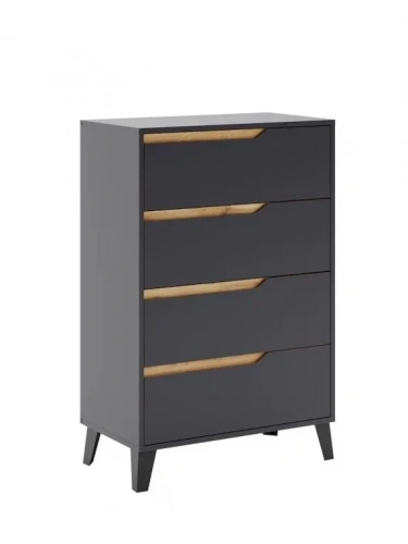 Комод ЭлиГард Eyva 4S (Графит)