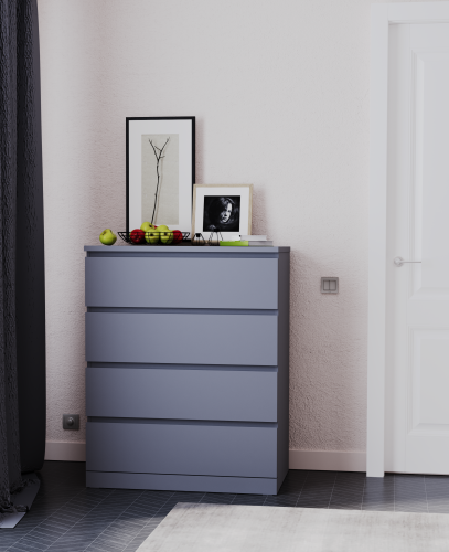 Комод Mebelain ВАРМА 4 Серый