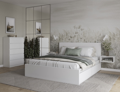 Комод Mebelain ВАРМА 5 Белый