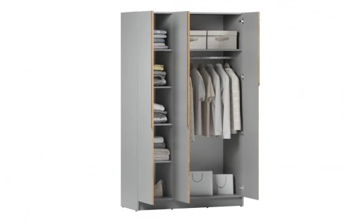 Шкаф Элигард AURA 3D (Дымчатый алмаз)