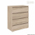Комод Кортекс Мебель БАРИ 80-4ш (Дуб Сонома/Дуб Сонома/Дуб Сонома)