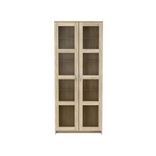 Шкаф с витриной Новус Индустри Сириус 2.02.16.560.3 (Сонома)