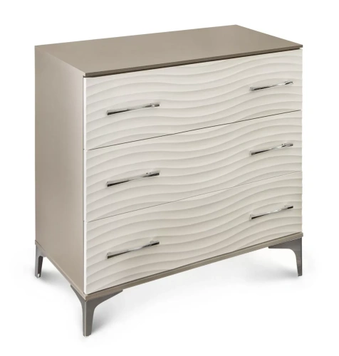 Комод ЭРА Gravita Белый глянец