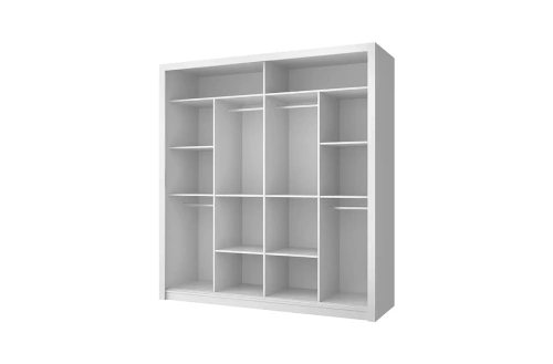 Шкаф-купе anrex LYON 203 белый