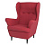 Кресло TOIVO TWIST 9 burgundy
