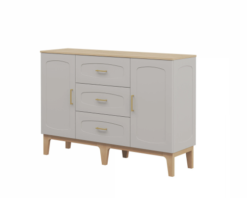 Тумба Мебель-Неман Танаро МН-058-07 (Кашемир/Гикори рокфорд натуральный)