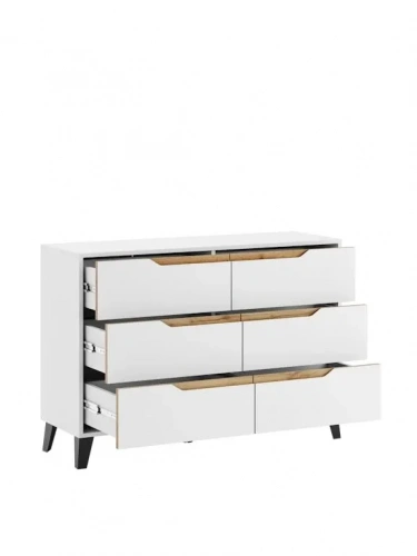 Комод ЭлиГард Eyva 6S (Белый)