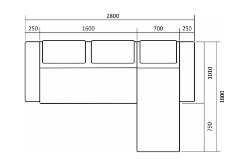 Модульный диван Петрамебель Браво Комфорт