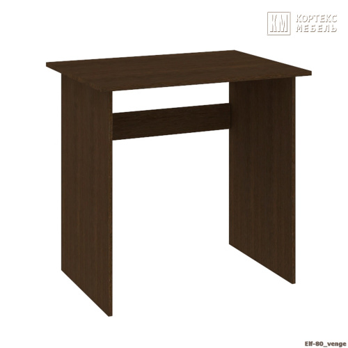 Стол компьютерный КортексМебель ЭЛЬФ 80 (Венге тёмный)