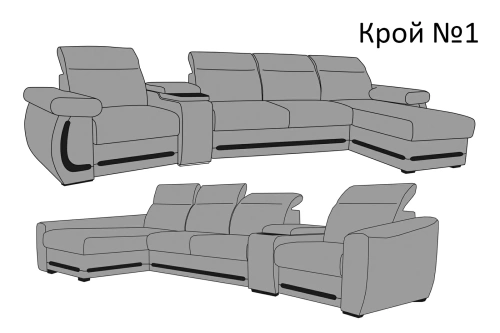 Диван Петрамебель Браво Люкс