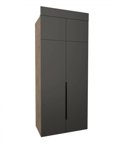 Шкаф РЭЙГРУПП К2К2 (Дуб веллингтон/Кобальт)