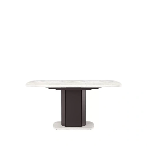 Стол раздвижной Элигард LEMAN сосна каньон / коричневый