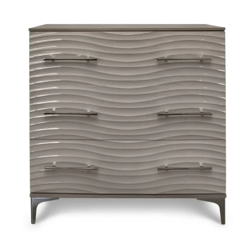 Комод ЭРА Gravita Серый камень глянец