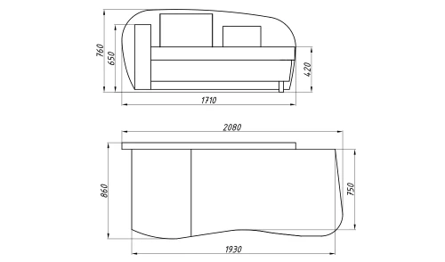 Тахта Лама-мебель Пингвин 5