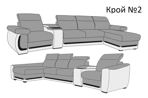 Диван Петрамебель Браво Люкс