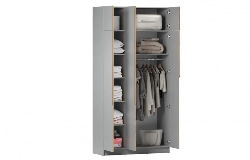 Шкаф Элигард AURA 3Da (Дымчатый алмаз)