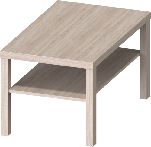 Стол журнальный Mebelain ЭНКЕЛЬ 82 Беленый дуб