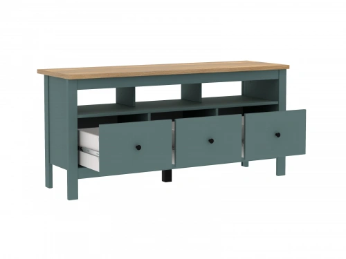 Тумба Новус Индустри Сага 2.08.03.090.16 (Темно-бирюзовый/Ясень)